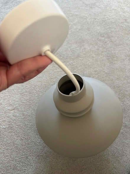 Photo of free Grey Light shade. (Findern DE65) #3