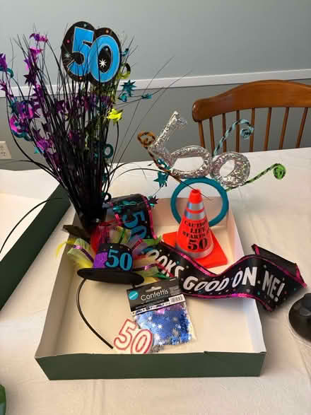 Photo of free 50th birthday decor (Portage - central city) #1