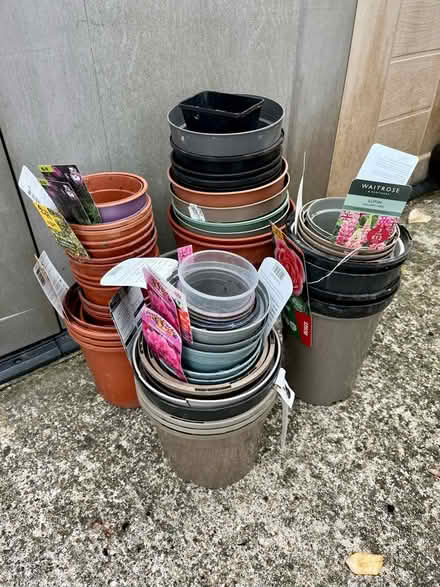 Photo of free Plastic Planting pots (Titchfield Common PO14) #1