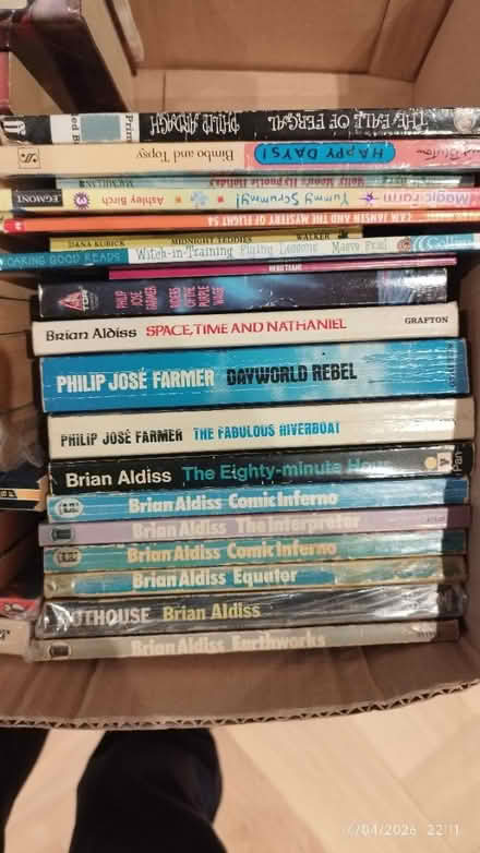 Photo of free Vintage sci-fi books (Albany park DA14) #2