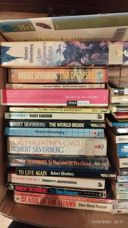 Photo of free Vintage sci-fi books (Albany park DA14) #1