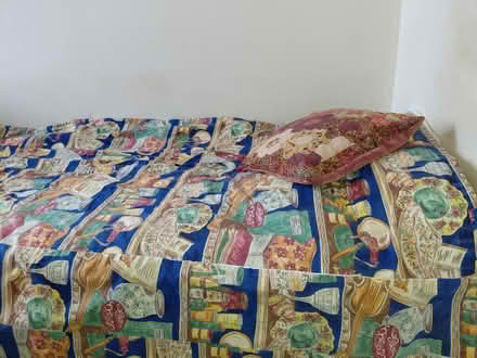 Photo of free Lined bedspread/ door curtain (Glasgow Linthouse G51) #4