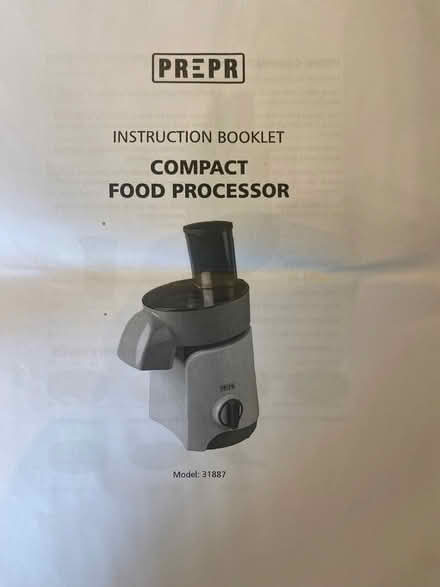 Photo of free Compact food processor (Woodstock OX20) #3