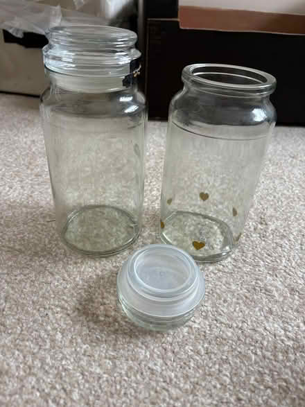 Photo of free Eight Douwe Egbert Coffee Jars & Lids (CT1) #1