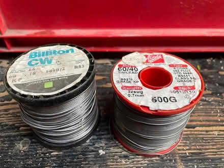 Photo of free 2 large rolls of solder (M27 Swinton) #2