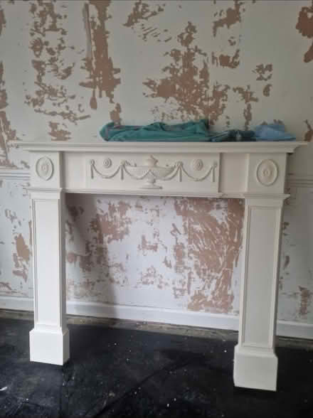 Photo of free White Fireplace surrounding (OL2 5DR) #1