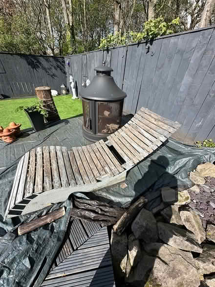 Photo of free Wooden sun lounger hand made (Gateshead NE9) #3