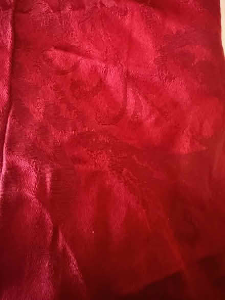Photo of free 2 Red Parsons/dining chair covers (Ayer) #3