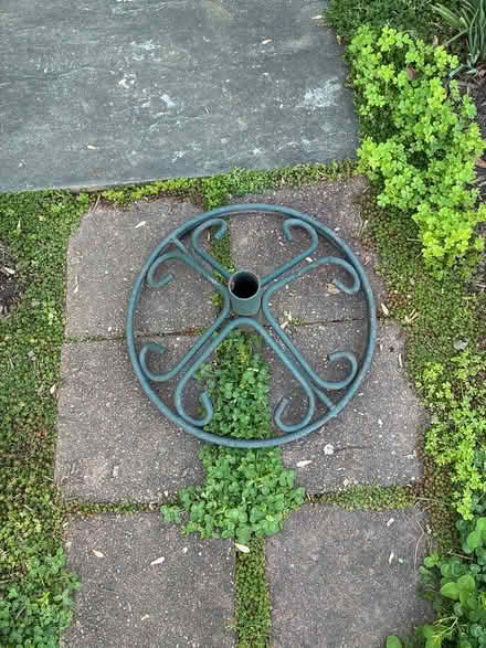 Photo of free Metal umbrella base (Amber meadows 21702) #1