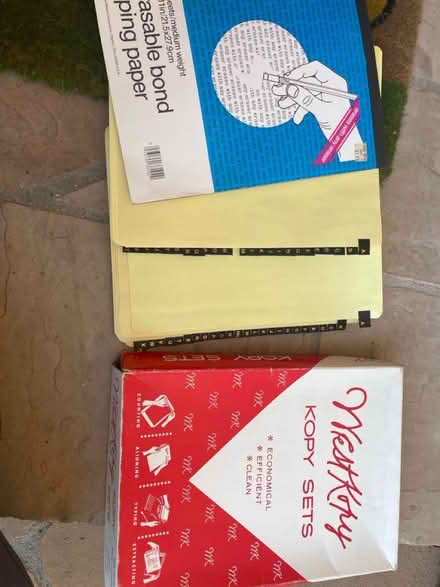 Photo of free paper, binder dividers & more (85/Saratoga Ave) #1