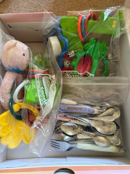 Photo of free Baby spoons and toys (Rancho Rinconada, Cupertino) #1