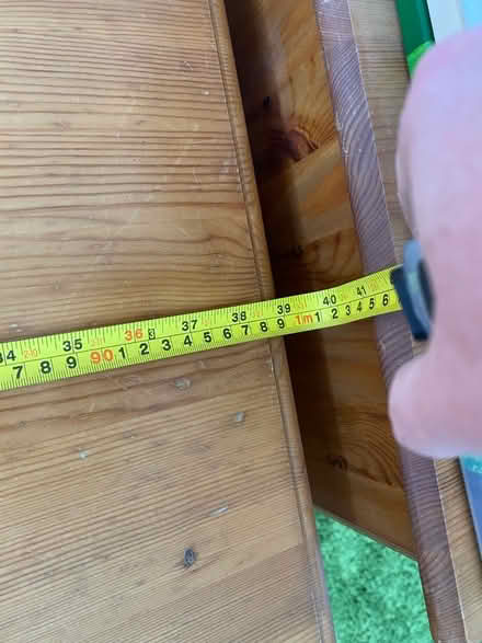 Photo of free Pine Desk (Yateley GU46) #4