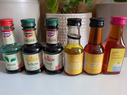 Photo of free Food colouring green,yellow, red -very out of date (Cloughton YO13) #1