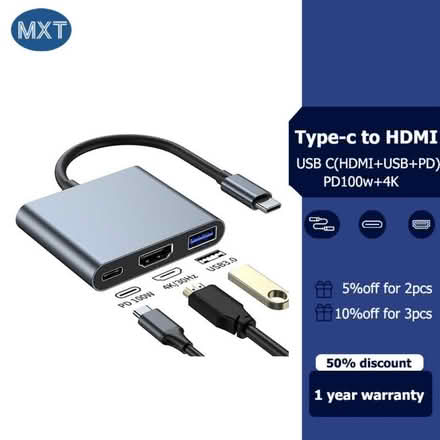 Photo of USB-C to HDMI (Feltham TW13) #2
