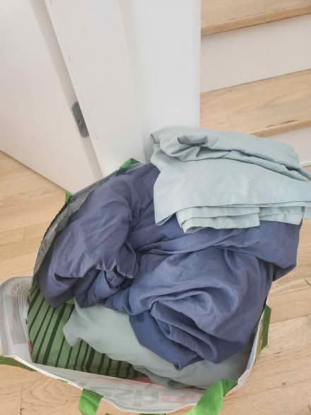 Photo of free 3 Queen duvet and pillow covers (East Williamsburg) #1
