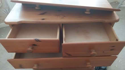 Photo of free Pine chest of drawers needs 1 drawer gluing back (Fairfield Park) #3