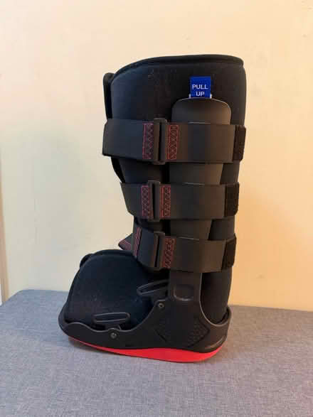 Photo of free Walking boot - theatre prop? (Hitchin SG4) #1