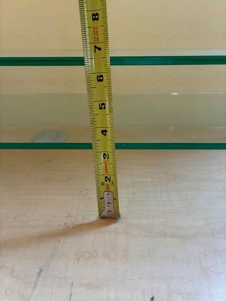 Photo of free Freestanding glass shelves (west Cupertino) #3
