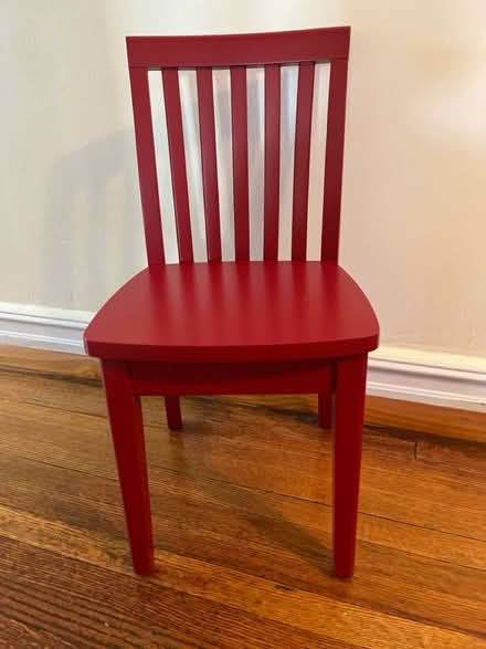 Photo of free Small real wood chair (Kensington Brooklyn) #2