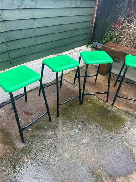 Photo of free 4 x stools from a school (Wigston Leicestershire.LE18) #2