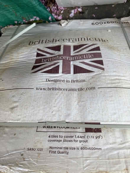 Photo of free Floor and bathroom tiles (Emlyn Road W12) #2
