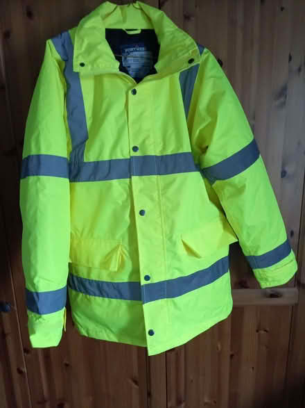 Photo of free hiviz storm coat. (Twerton) #1