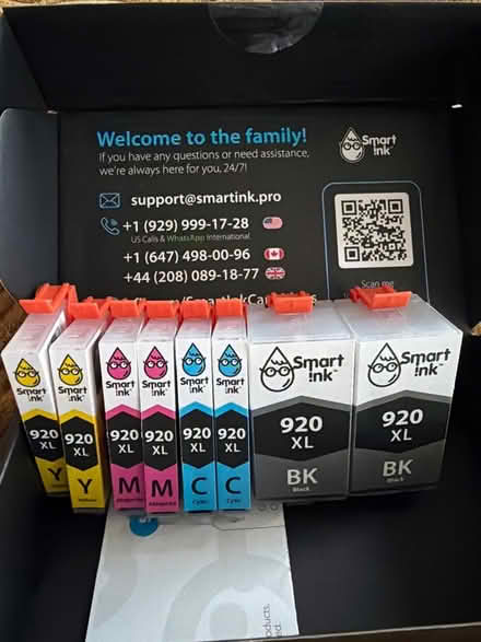 Photo of free 920XL Printer Ink cartridges for HP Office Jet (Norham Manor OX2) #1