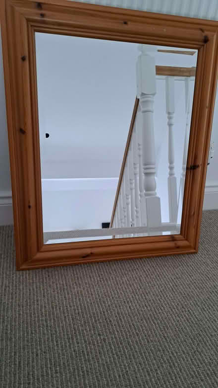 Photo of free Pine mirror (Burnbanks CA10) #1