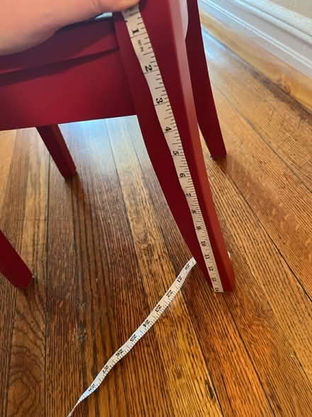 Photo of free Small real wood chair (Kensington Brooklyn) #3