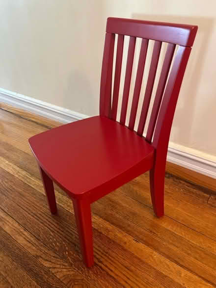 Photo of free Small real wood chair (Kensington Brooklyn) #1