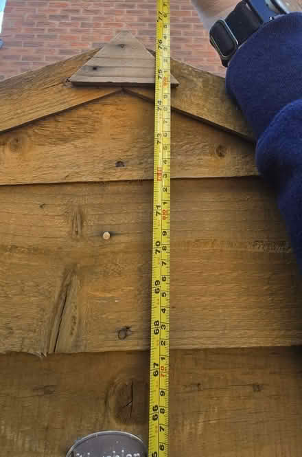 Photo of free 5' x 3' Timber Shed (dismantled) (Chellaston DE73) #4