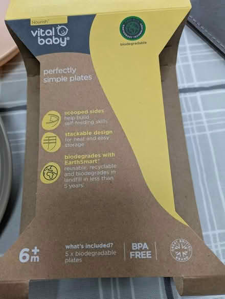 Photo of free Small Weaning Plates (New Malden KT3) #4