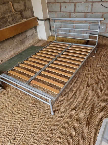 Photo of free 4ft small double bed frame (Rochford WR15) #1