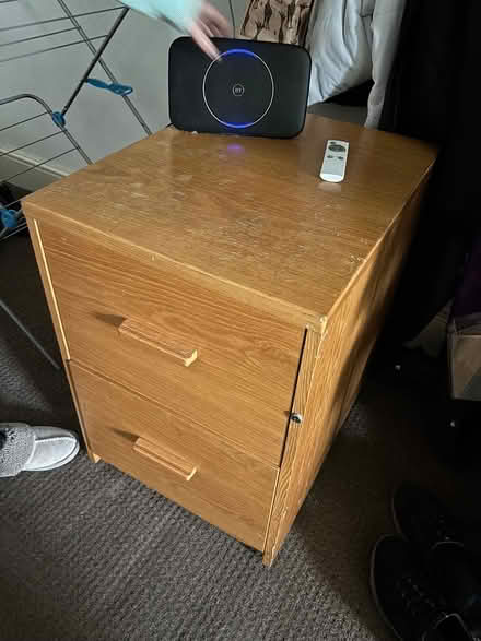 Photo of free Wooden filing cabinet (Felixstowe IP11) #3