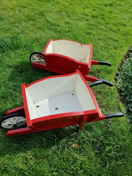Photo of free Children's wheelbarrows/planters (Odd Down) #1