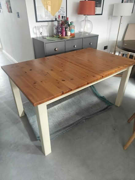 Photo of free Extendable wooden dining table (Ramsbottom BL0) #1