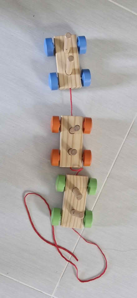 Photo of free Wooden train. (Fryent NW9) #1