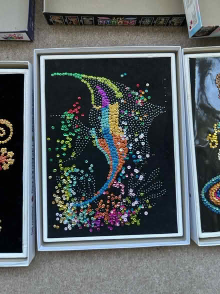 Photo of free Sequin Art sets x5 - used (CR2) #1