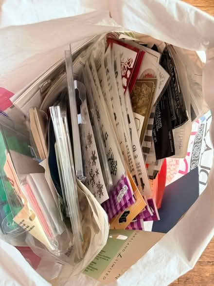 Photo of free Card making stuff (Whitton TW3) #2