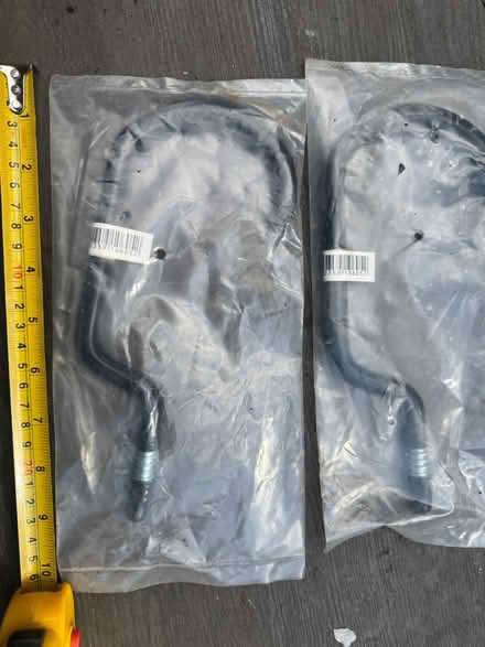 Photo of free Two large black metal hooks (Elephant and Castle) #2