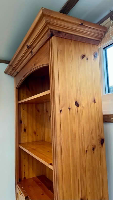 Photo of free Large Wood Bookcase (Titchfield Common PO14) #2