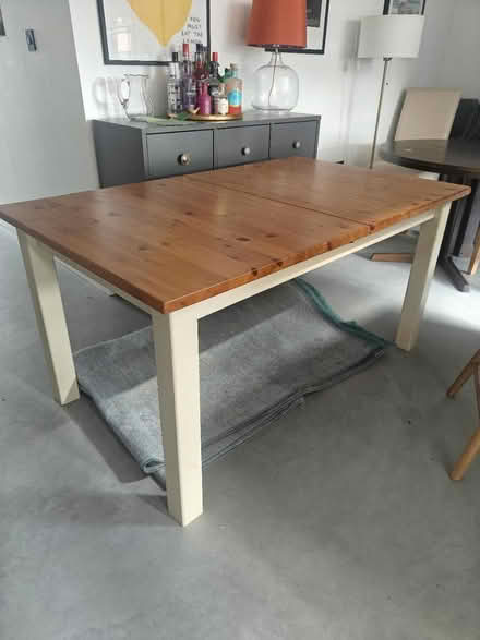 Photo of free Extendable wooden dining table (Ramsbottom BL0) #2