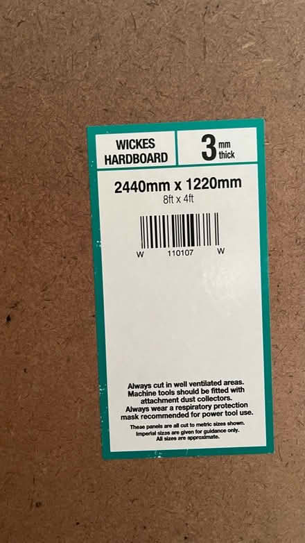 Photo of free Hardboards (Ealing) (W55ES) #2