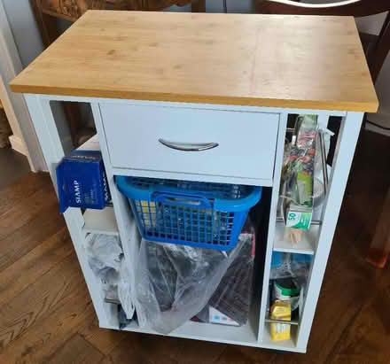 Photo of free Kitchen bar on wheels (Canary Wharf E14) #1