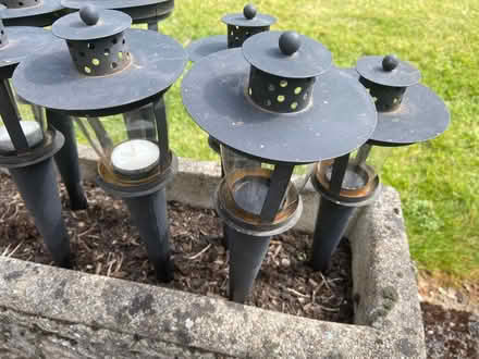 Photo of free Metal Garden Lanterns (Old Slade KT16) #3