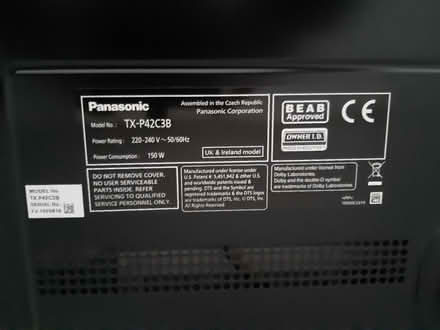 Photo of free Panasonic 42" TV and stand (Tring HP23) #2
