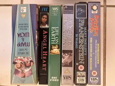 Photo of free Vhs tapes (Hailsham BN27) #1