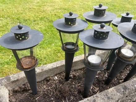 Photo of free Metal Garden Lanterns (Old Slade KT16) #2