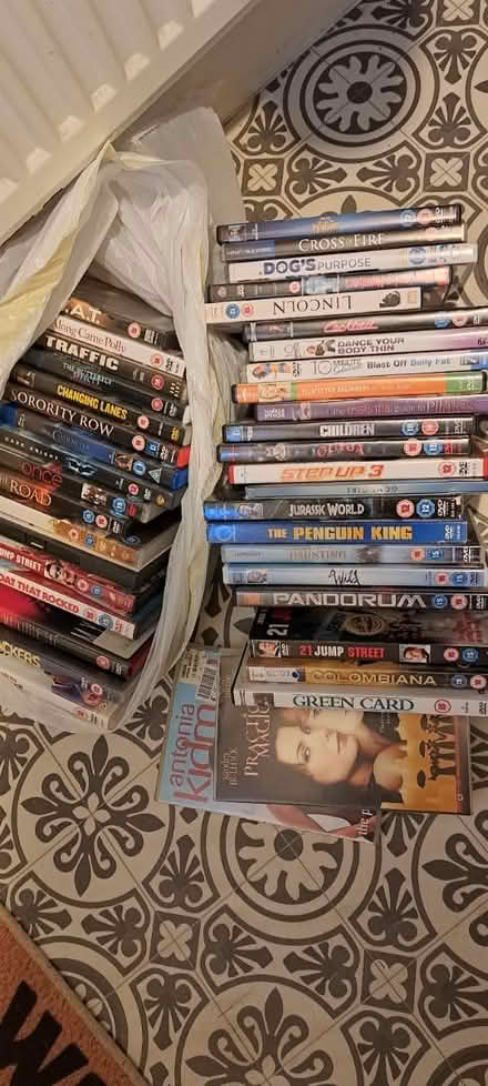 Photo of free 40 x DVD's (Anstey LE7) #1