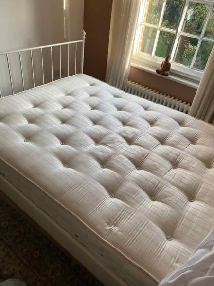 Photo of free Double mattress, comfortable, with washable mattress cover (St Albans AL3) #1